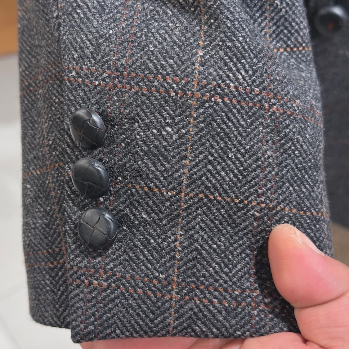 Made in Japan Monsieur CARVEN 트위드 자켓 상품이미지7