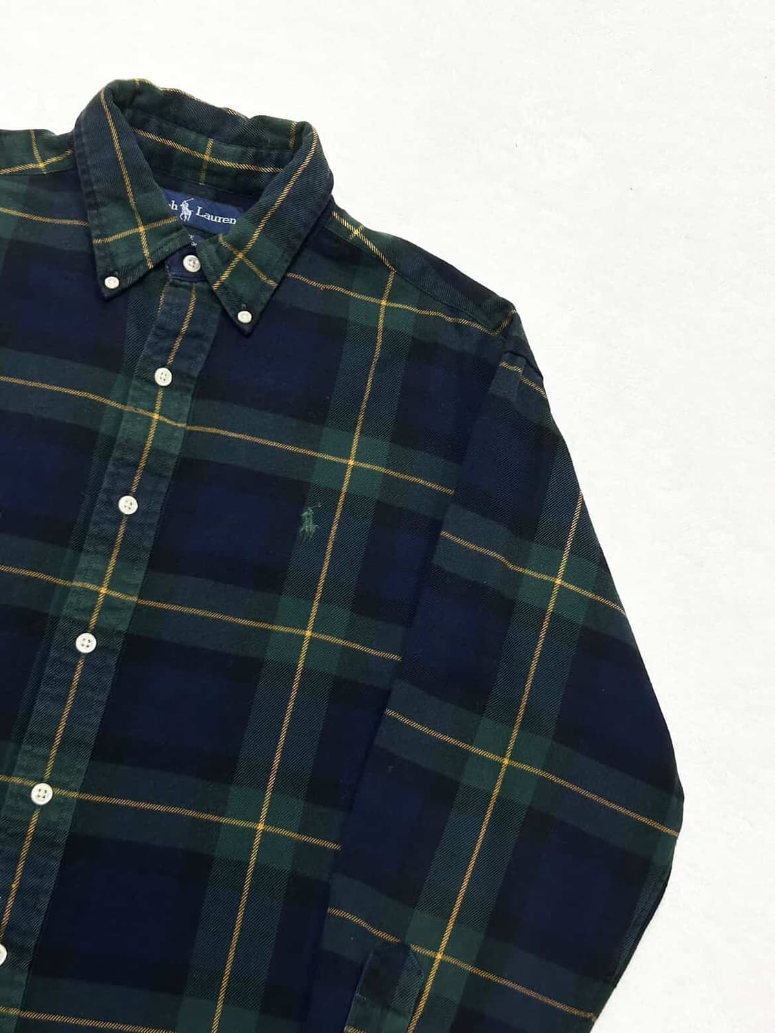 폴로 그린포니 체크셔츠 상품이미지7