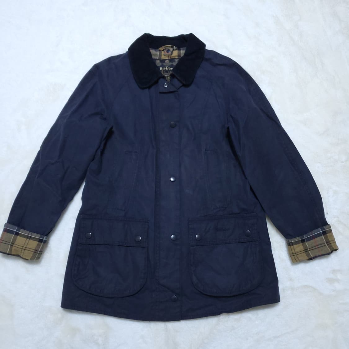 바버 여성 왁스자켓 M 0227  뽀샤샤 상품이미지1