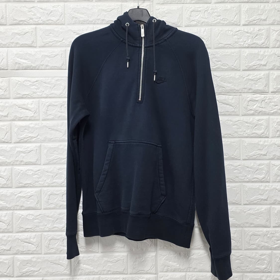 택포_ 나이키 네이비 아노락 반집업 후드티 L 상품이미지1