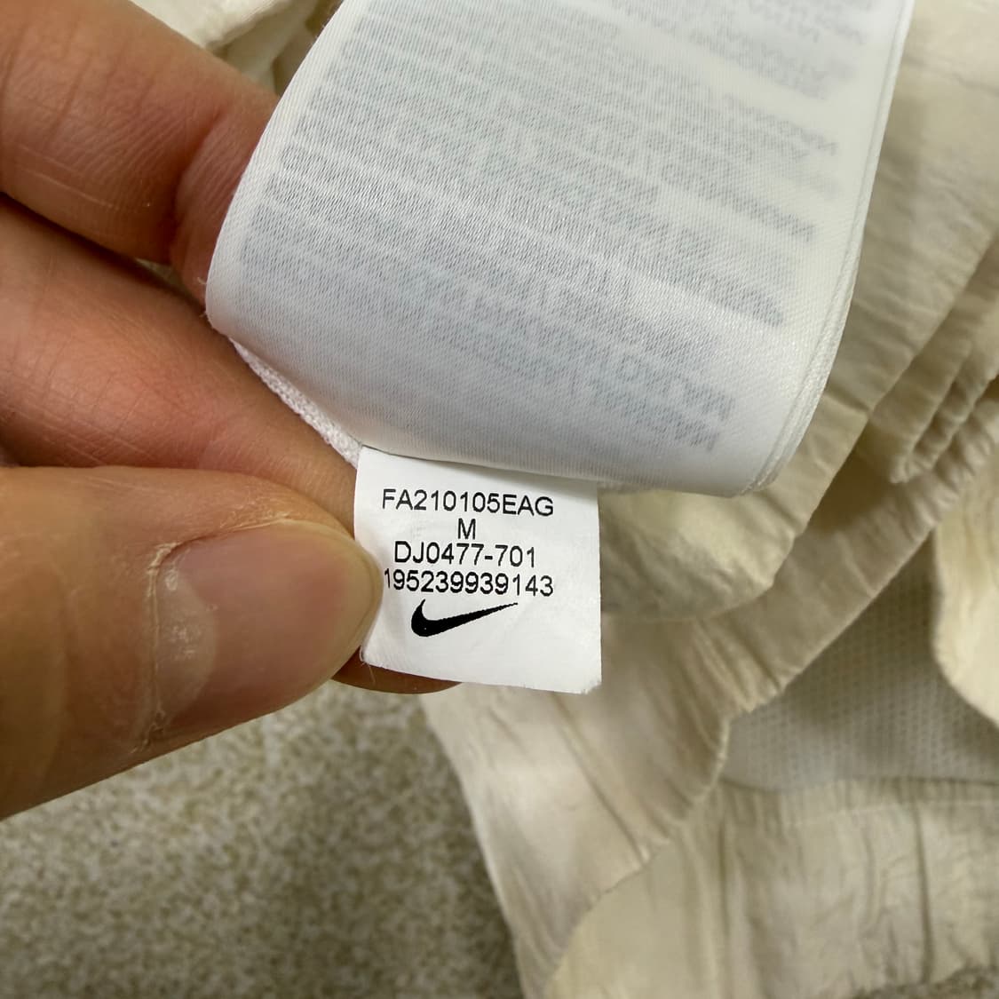 M 나이키 더블스우시 아노락 바람막이 0130T1 상품이미지6