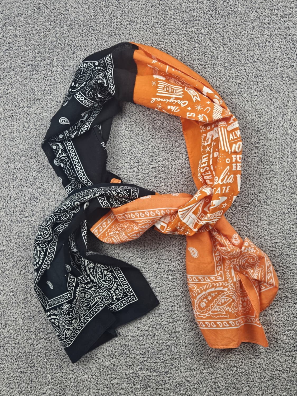 반다나 리워크 커스텀 스카프 머플러 / 10426 상품이미지7