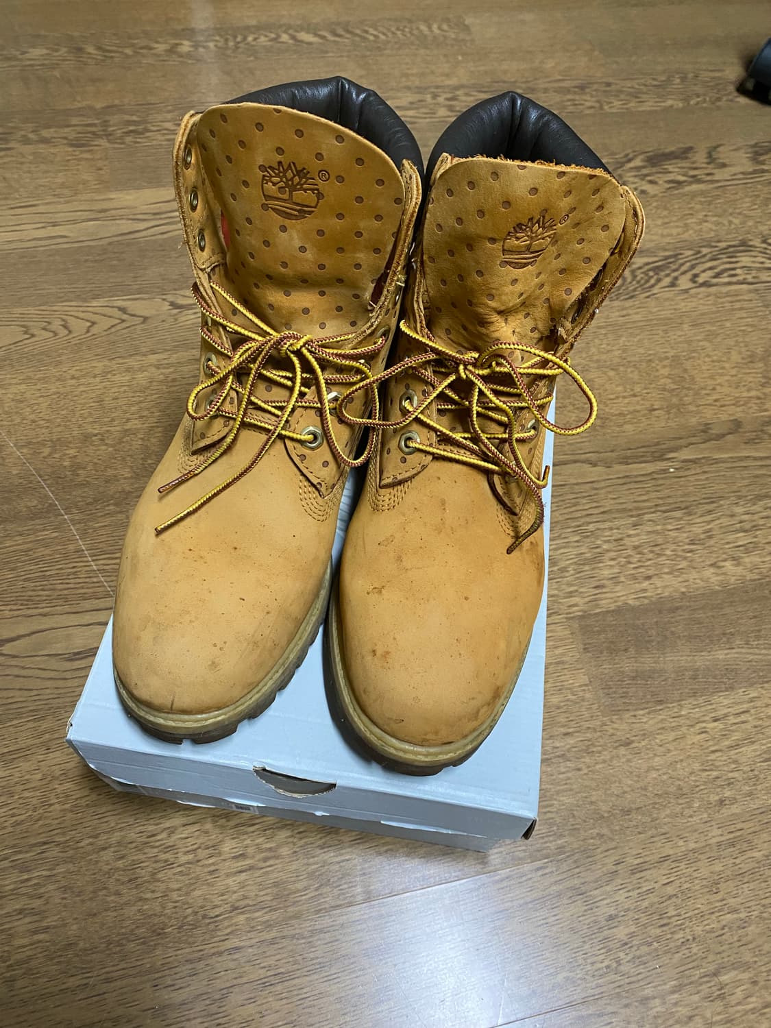 팀버랜드x꼼데가르송 셔츠x슈프림 270 상품이미지3