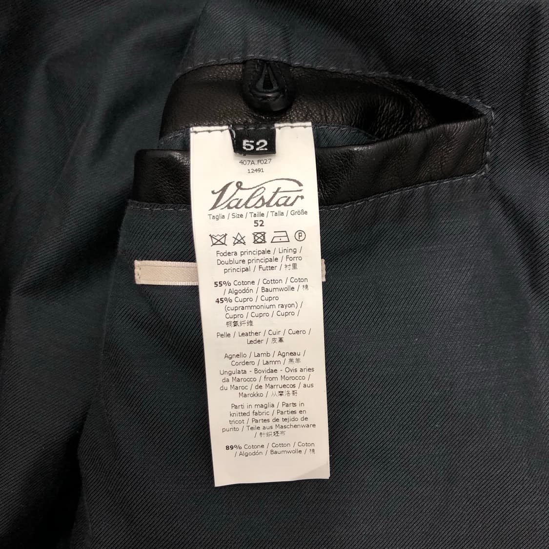 발스타 이태리 나파가죽 레더 자켓 52 상품이미지6