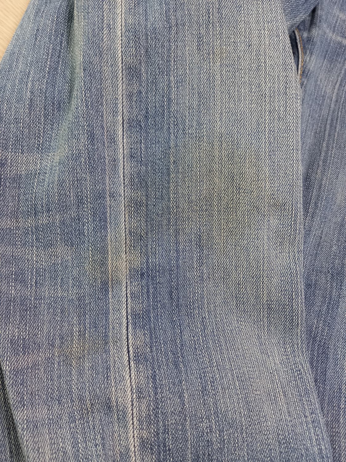 31 유니끌로 S001 워싱 일자진 연청 31-473 상품이미지10