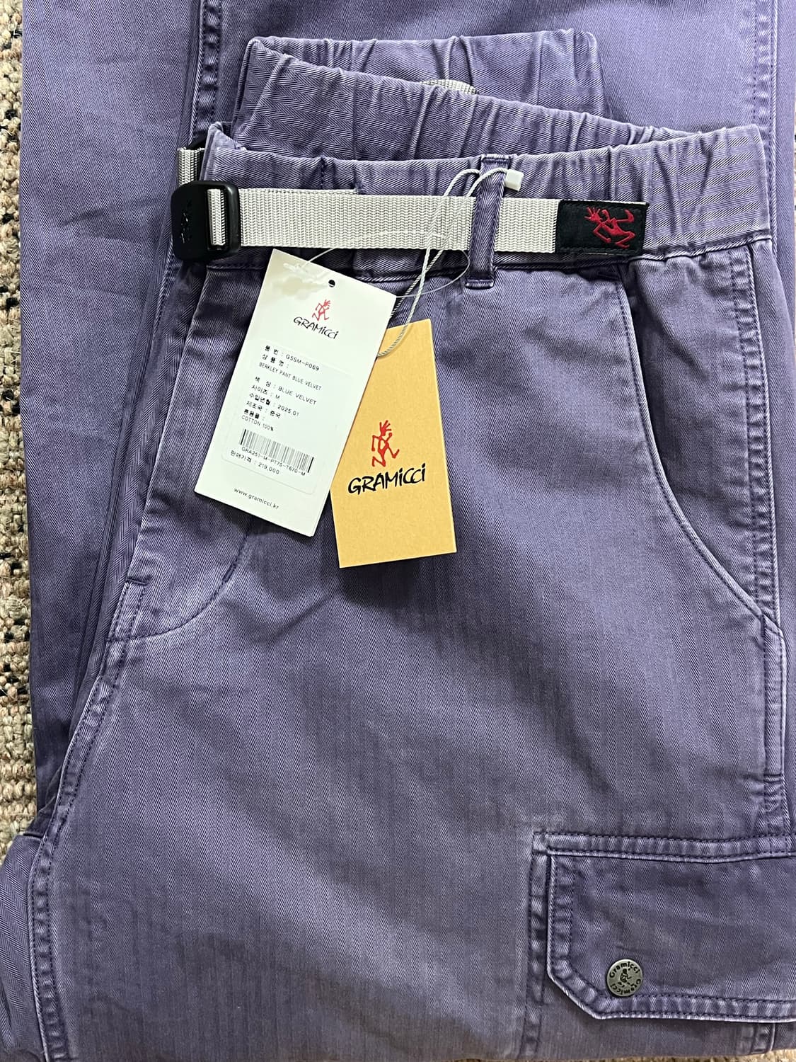 그라미치 버클리 팬츠 m (새상품) 상품이미지1