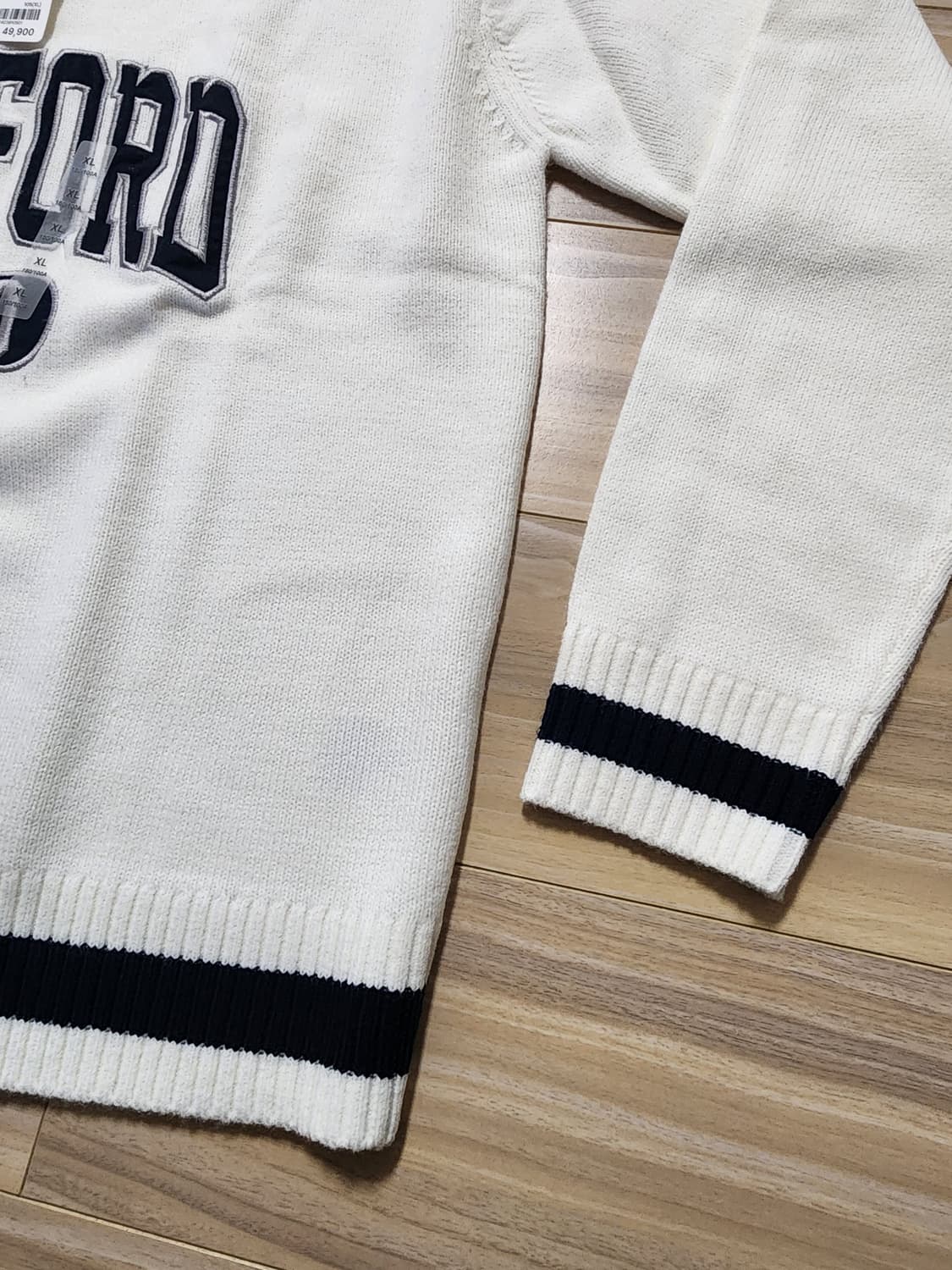 스파오브이넥스웨터긴팔니트xl 상품이미지2