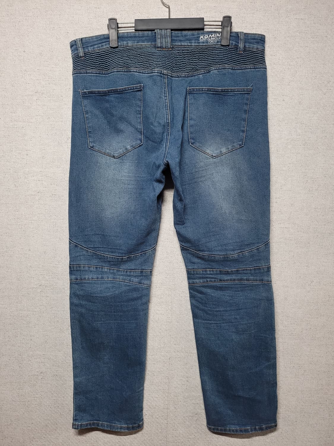 코미네 바이커 진 라이딩 청바지 빅사이즈 상품이미지5