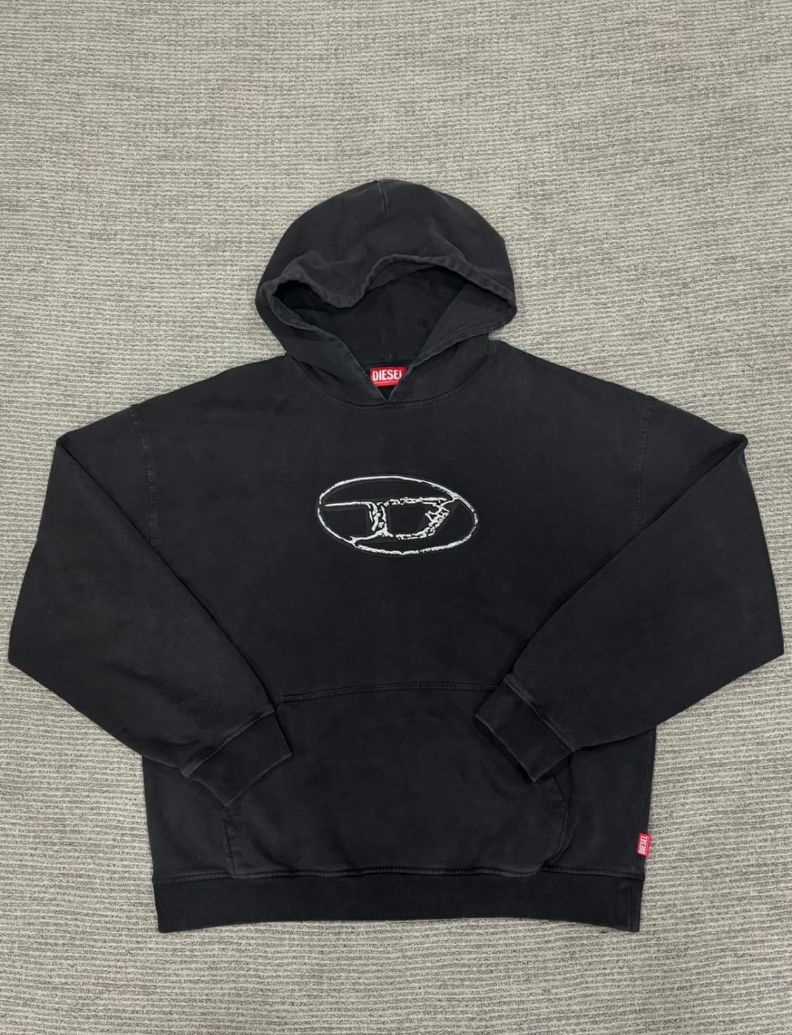 디젤 복스트 후드티 L 상품이미지3