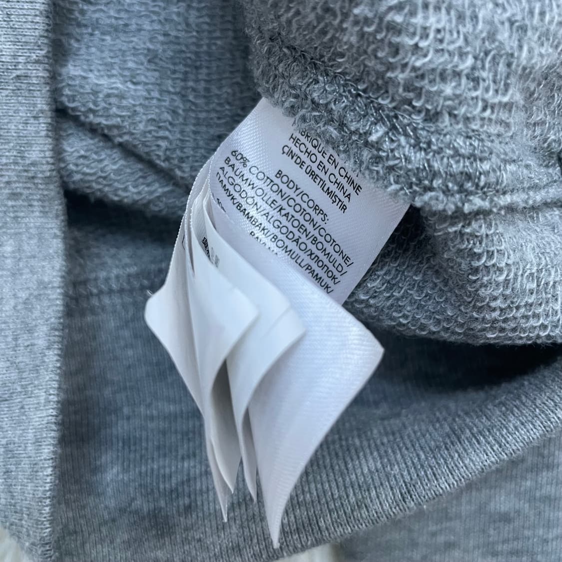 폴로 랄프로렌 걸즈 베어 후드 집업 그레이 상품이미지5