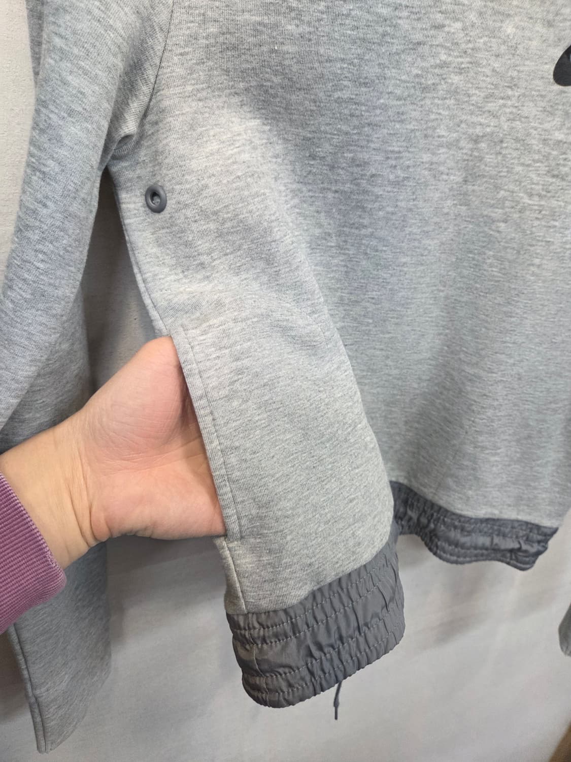 나이키 올드스쿨 여성 테크플리스 스트링 맨투맨 s 상품이미지4