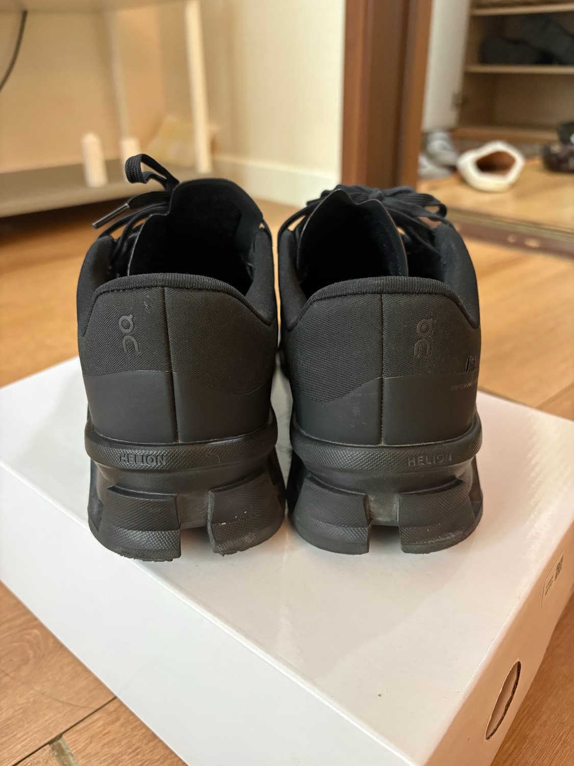 온러닝 파프 클라우드 몬스터2 블랙 상품이미지2