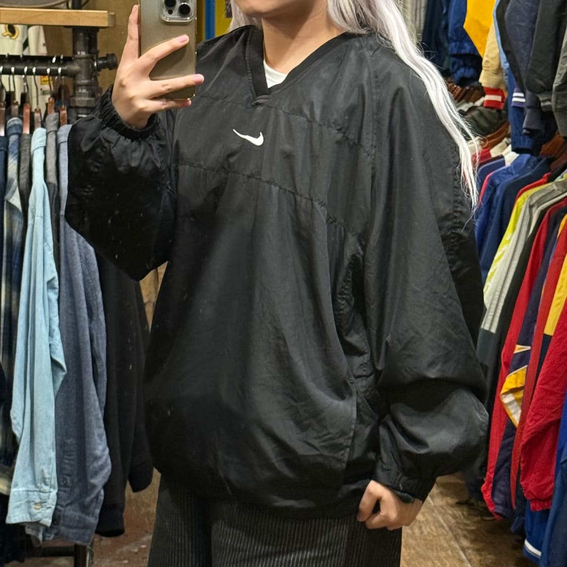 [HI] 나이키 올드스쿨 웜업 블랙 상품이미지4