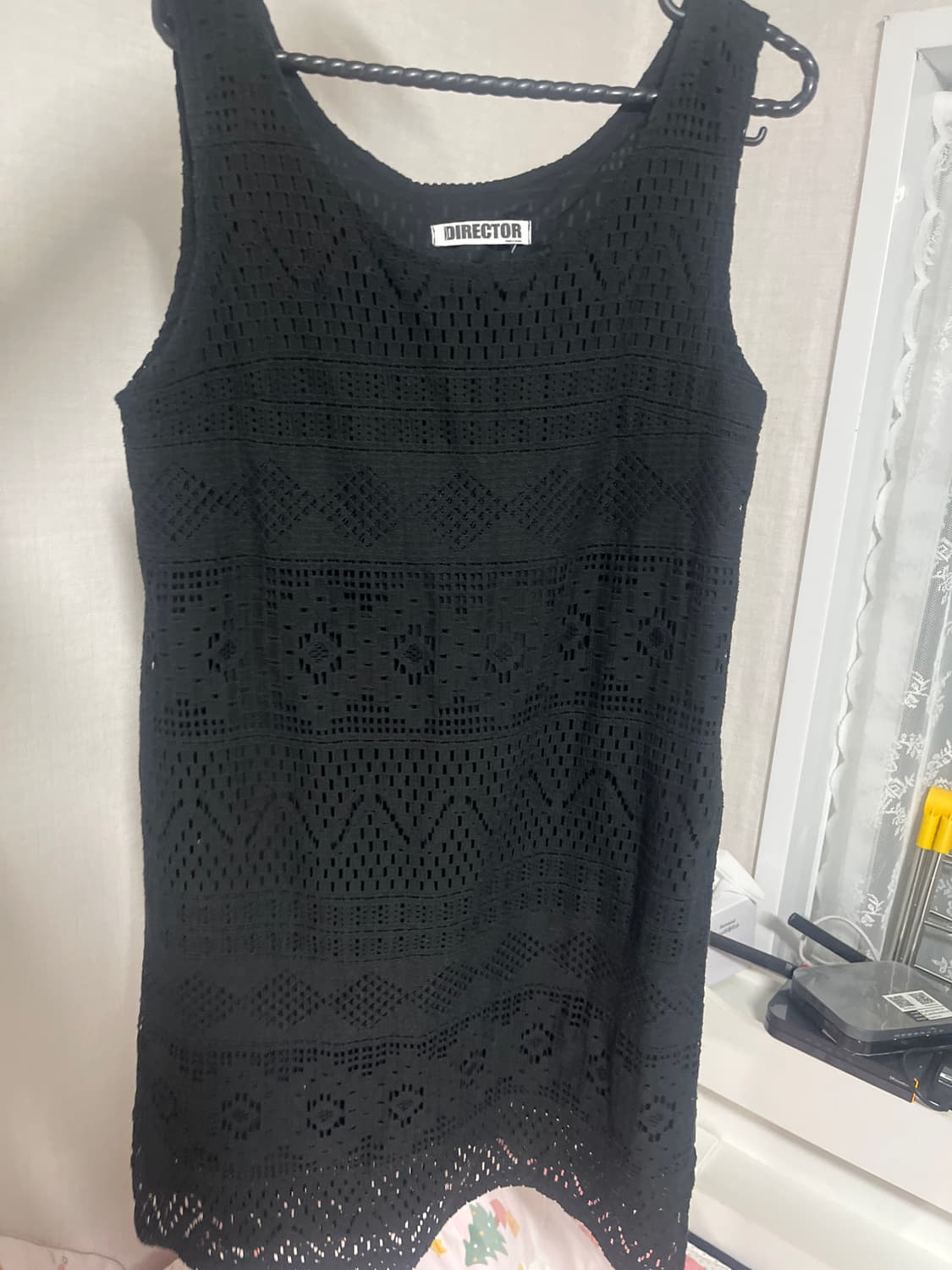 블랙 니트 원피스 상품이미지1