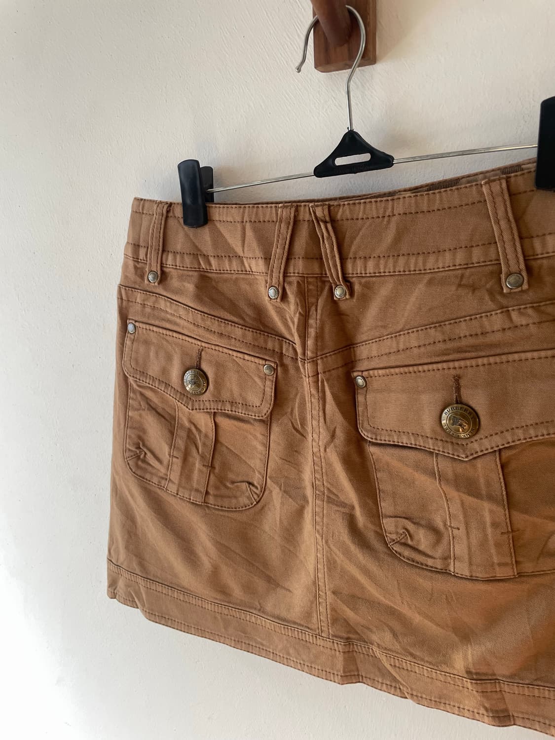 Burberry Blue Label Belted Wrap Mini 스커트 상품이미지5