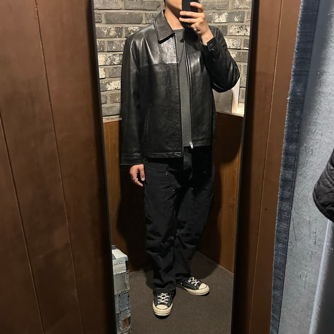 M) 코치 COACH 리얼 레더 가죽 자켓 상품이미지9