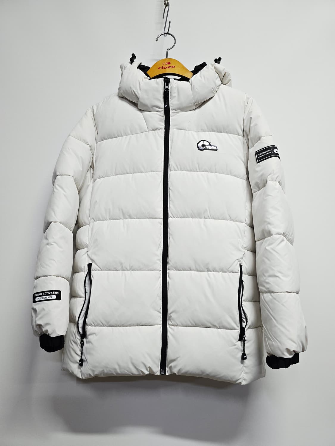 네파키즈  화이트 패딩160 상품이미지1