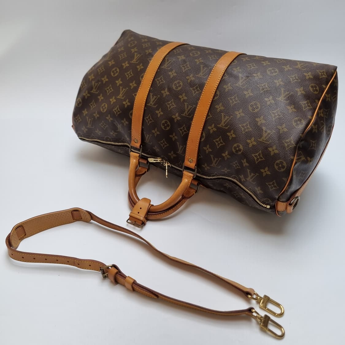 루이비통 키폴50 반둘리에 보스턴백 여행가방 골프백 (상급, 남여공용) 상품이미지5