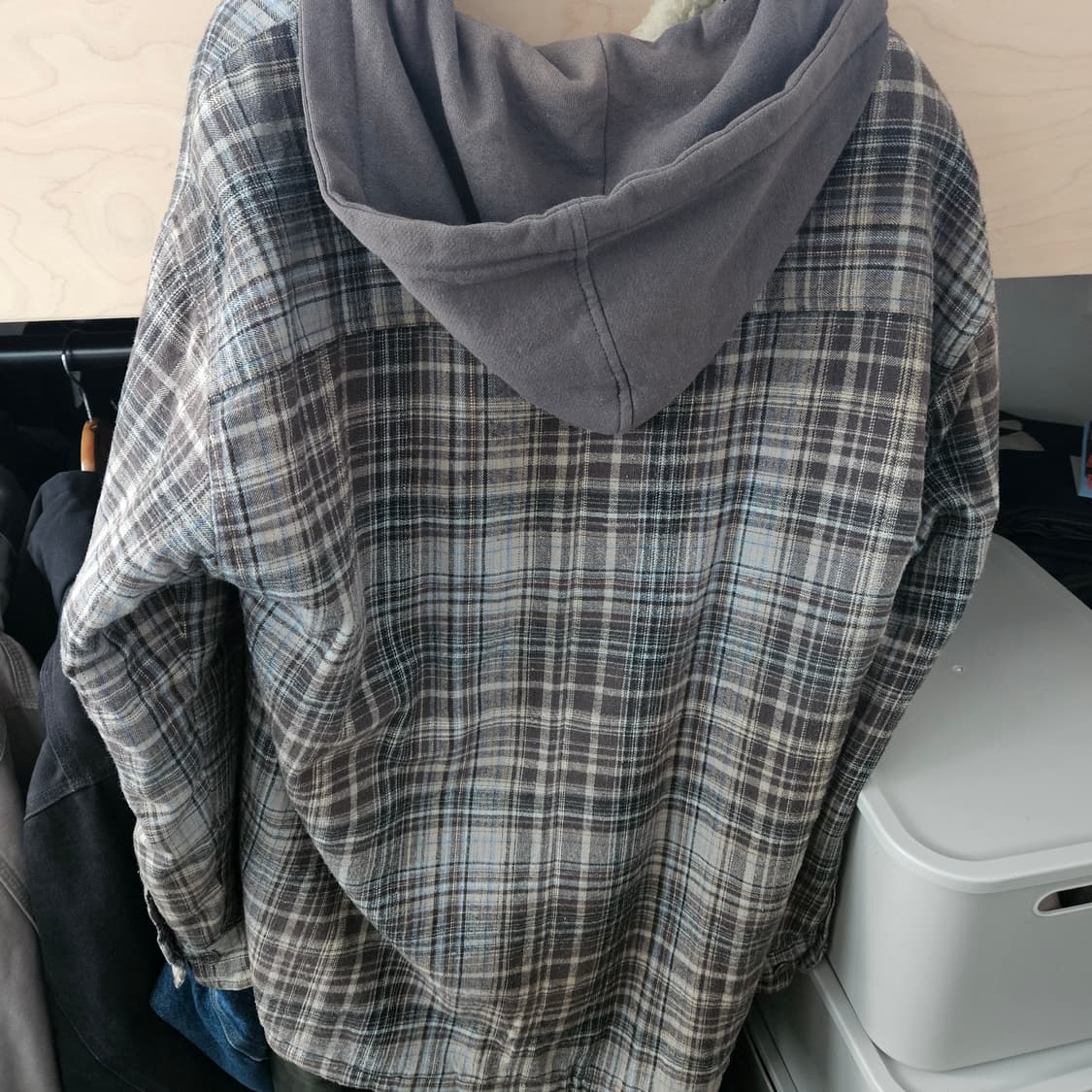 디키즈 플란넬 체크 후드 자켓  상품이미지2