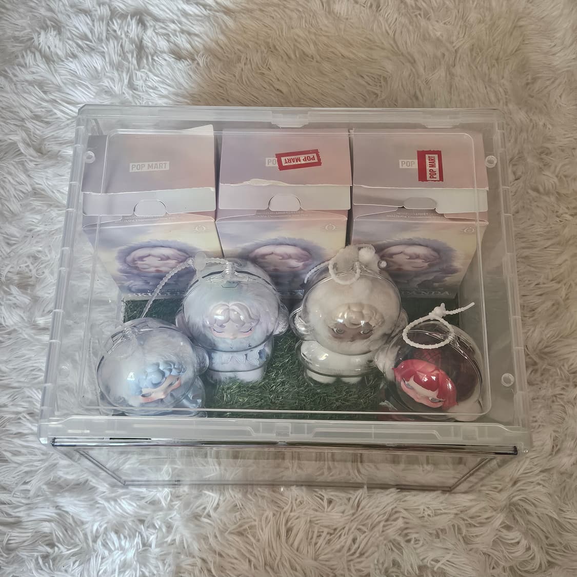 (일괄) 스컬판다 키링 4종 + 인형 케이스 + 보관 케이스 상품이미지3