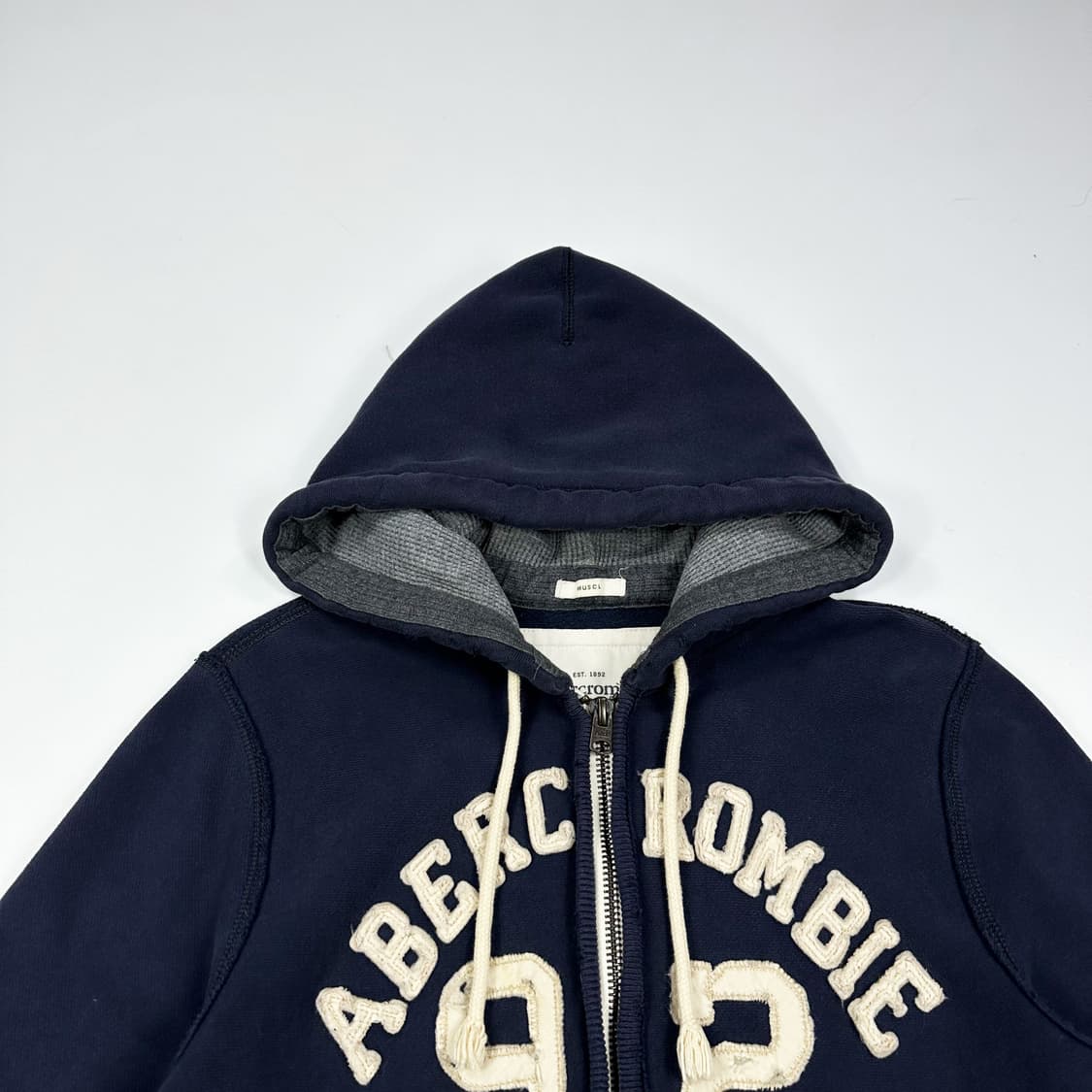 아베크롬비 og y2k 빈티지 후드집업 네이비 XL 상품이미지2