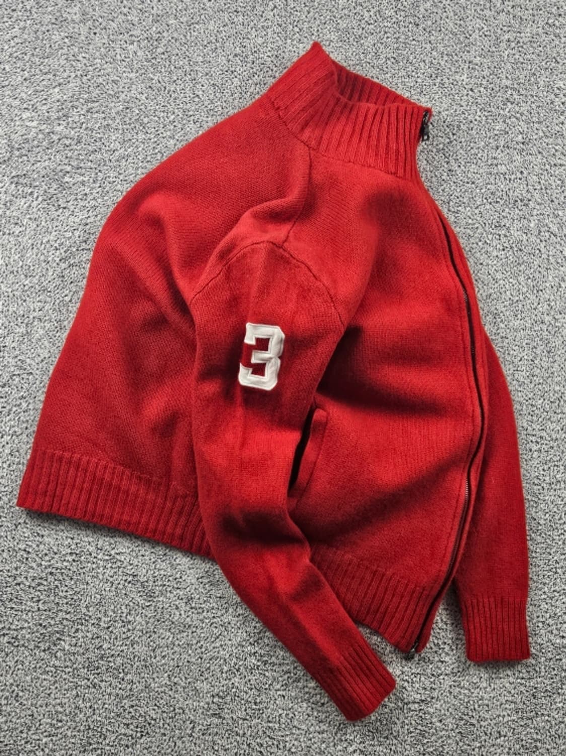 폴로랄프로렌 빅 포니 하이넥 풀 집업 니트 ( L ) / 10660 상품이미지4