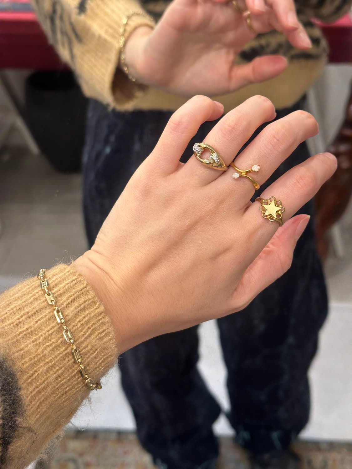 Vintage Gold Ring✨ 상품이미지5