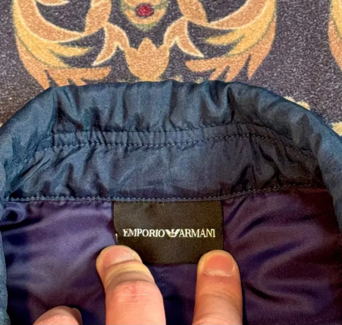 엠포리오 알마니 나이론 패디드 그라데이션자켓 상품이미지3