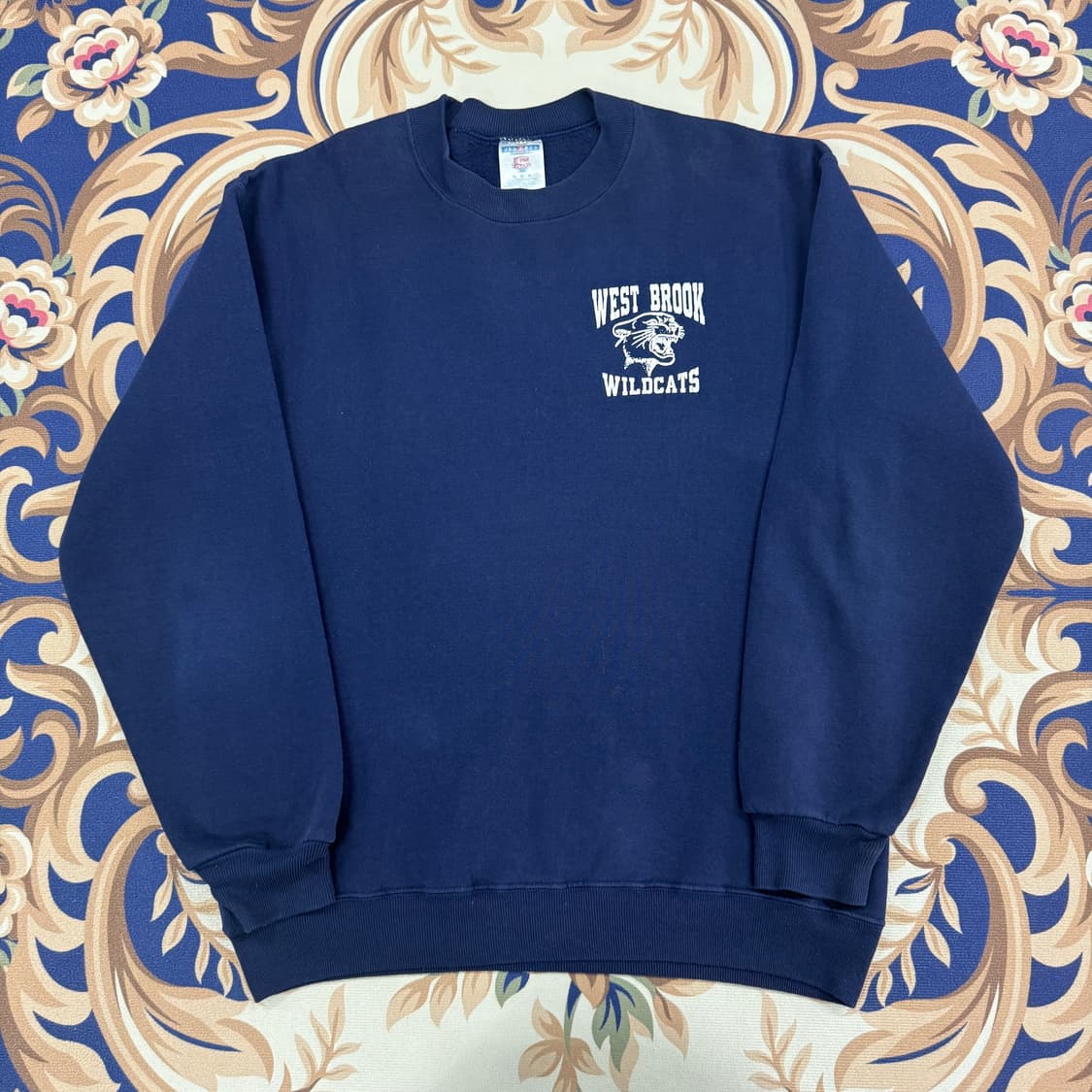 (M)져지스 Jerzees 웨스트브룩 스웻셔츠맨투맨(네이비) 상품이미지1