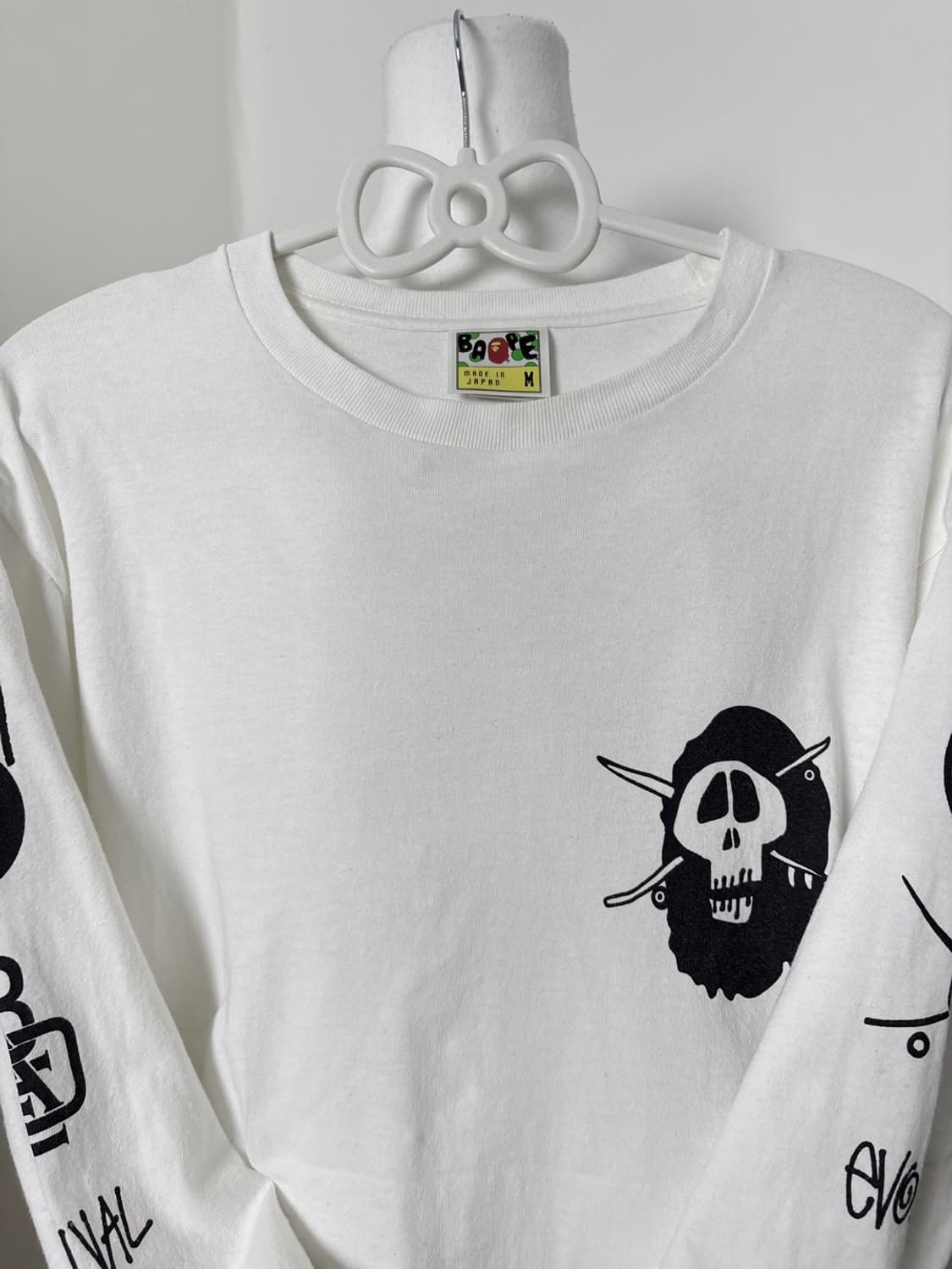 베이프 스투시 콜라보 롱슬리브 상품이미지4