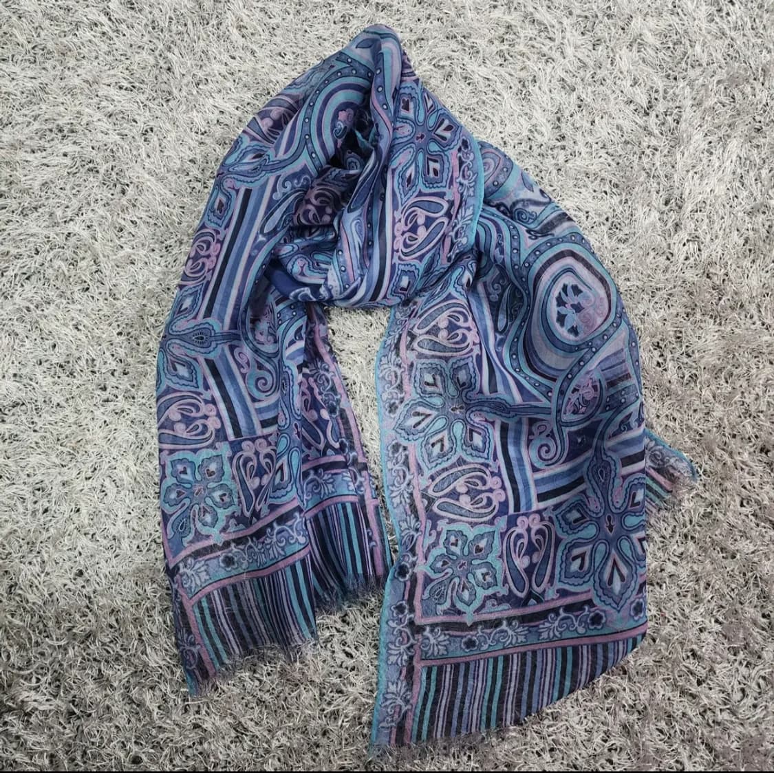 에트로 실크 스카프 상품이미지2