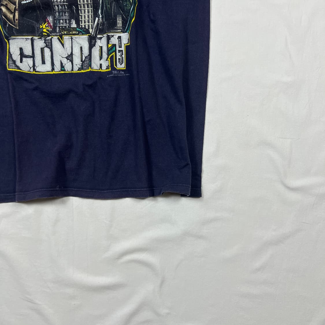 90‘s 93년도 콘아트 conart 갱스터 프린트 반팔티 상품이미지4