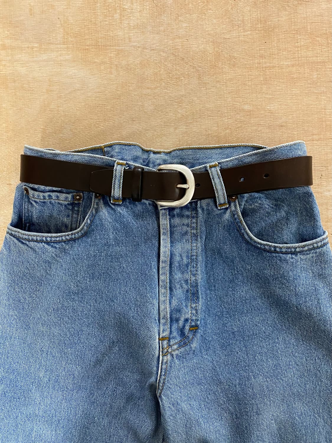 EDDIE BAUER leather belt 에디바우어 레더 벨트 상품이미지1