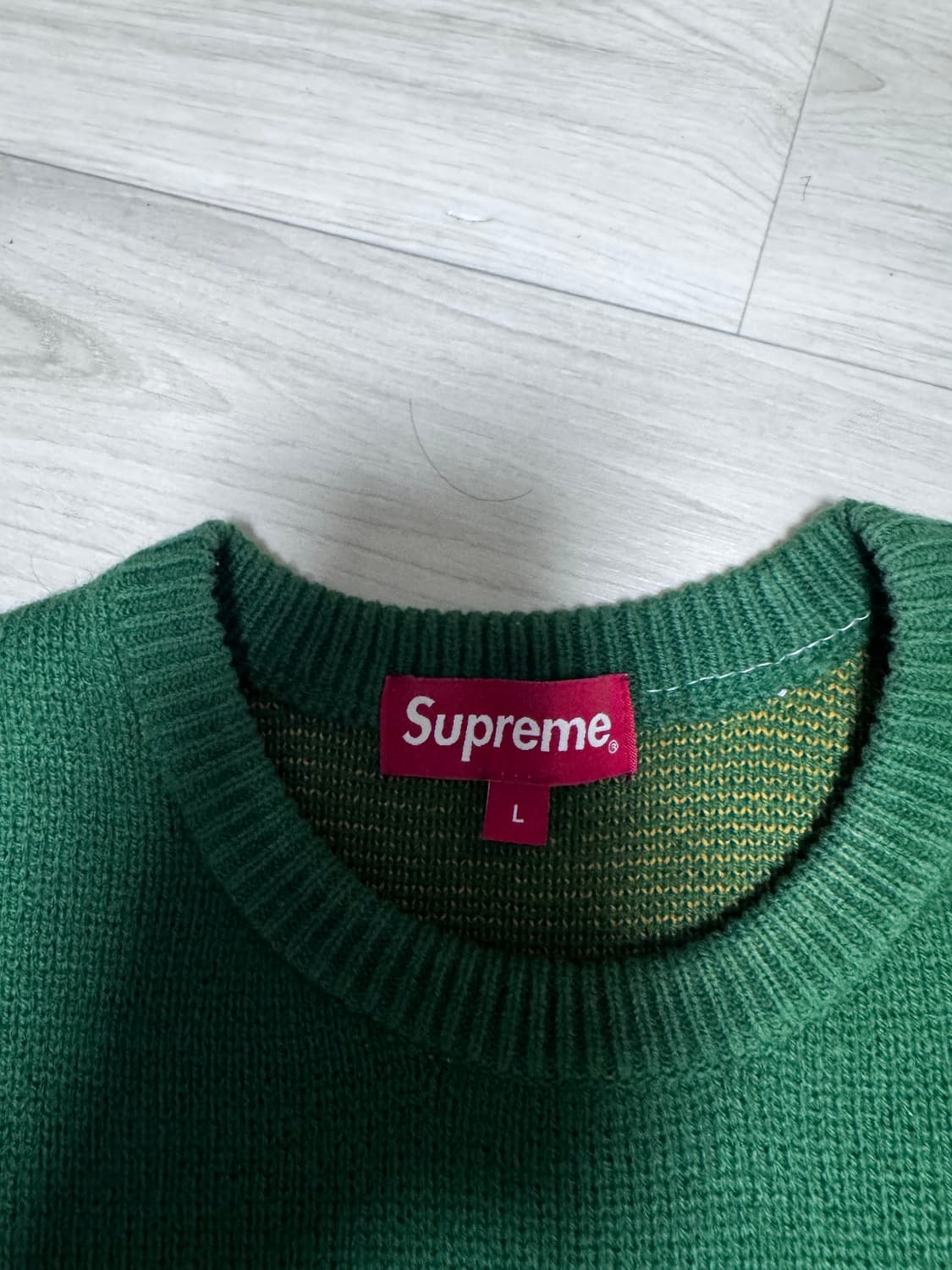 슈프림x트레셔 L 니트 스웨터 상품이미지2