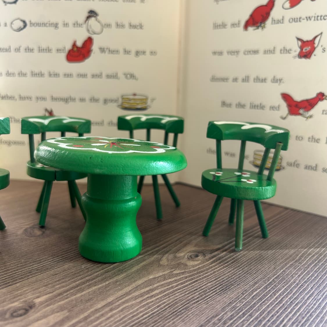 빈티지 미니어쳐 가구 돌하우스 소품 세트  상품이미지4