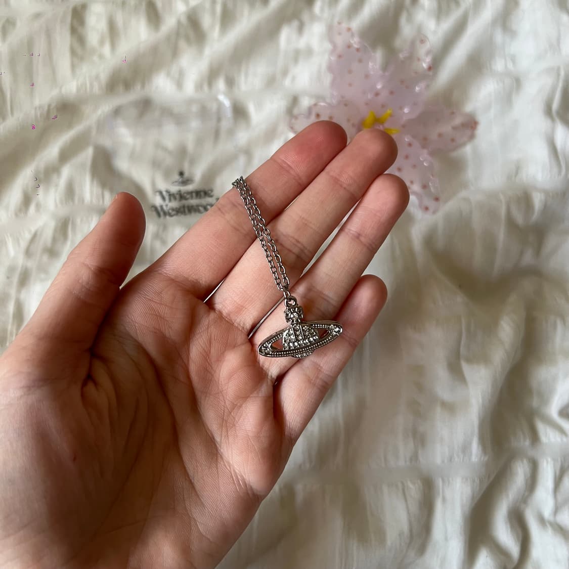 비비안웨스트우드 미니 바스 릴리프 네크리스 상품이미지6