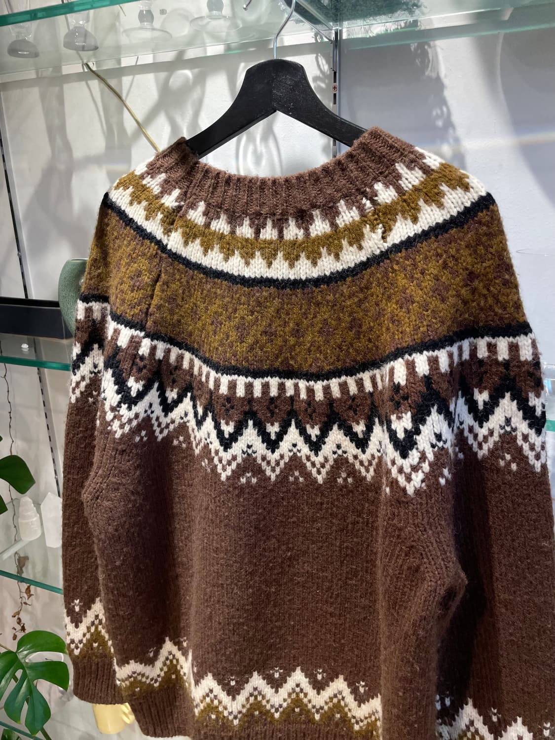 준야와타나베 fair isle sweater 상품이미지7