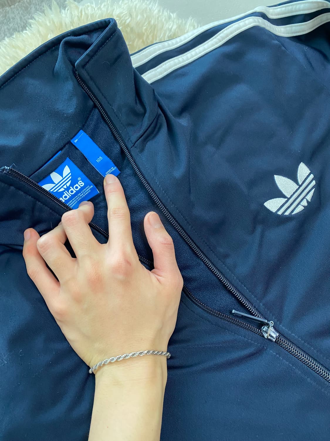 아디다스 져지 저지 파이어버드 xl 105 빈티지 집업 상품이미지2