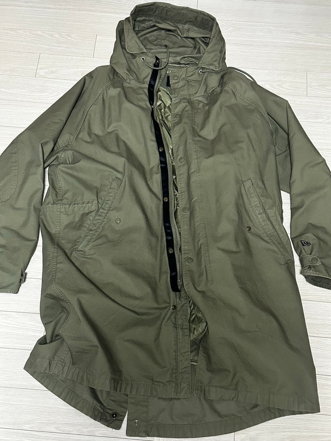 New Era 후드 야상 상품이미지1