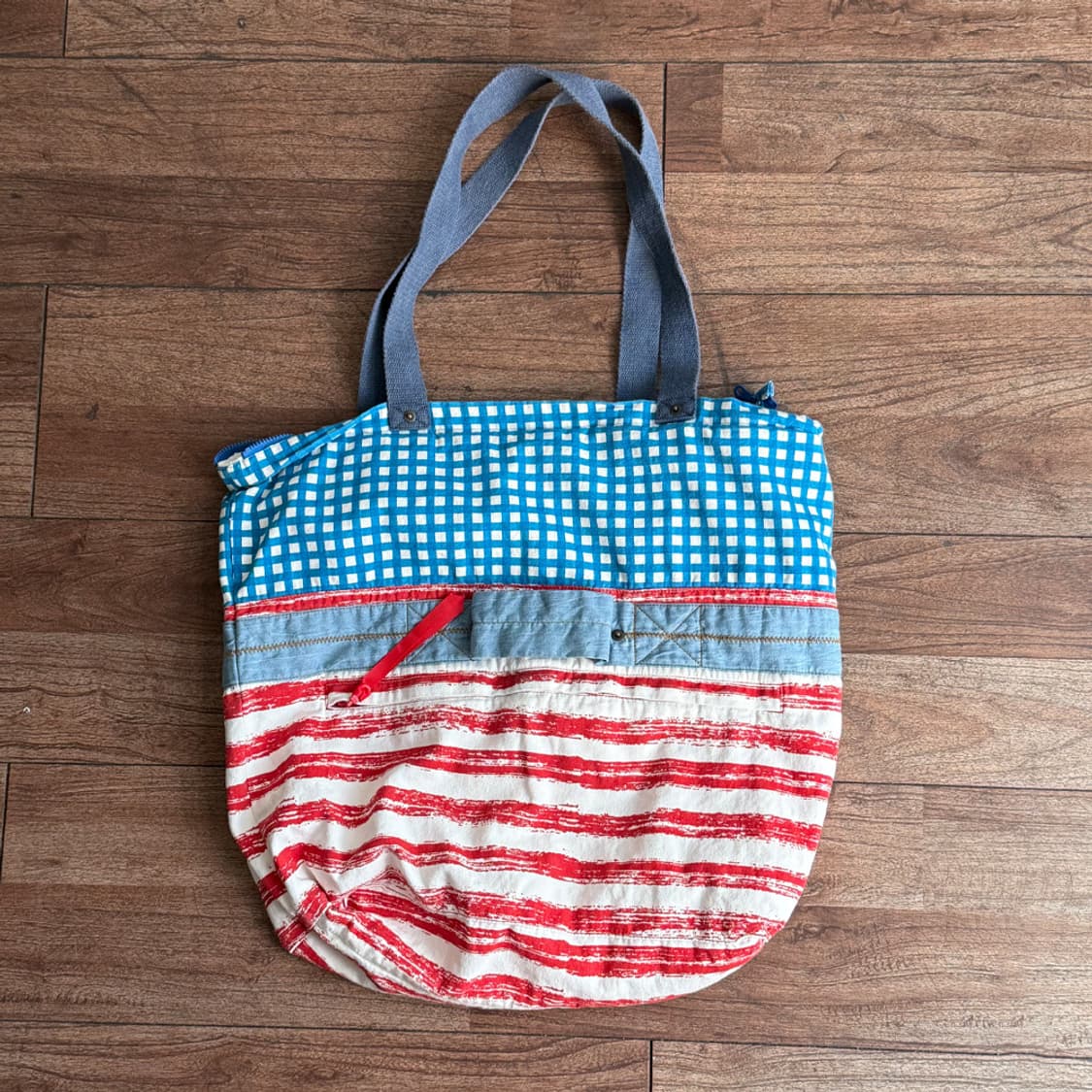 패치워크 피크닉 토트백 상품이미지6