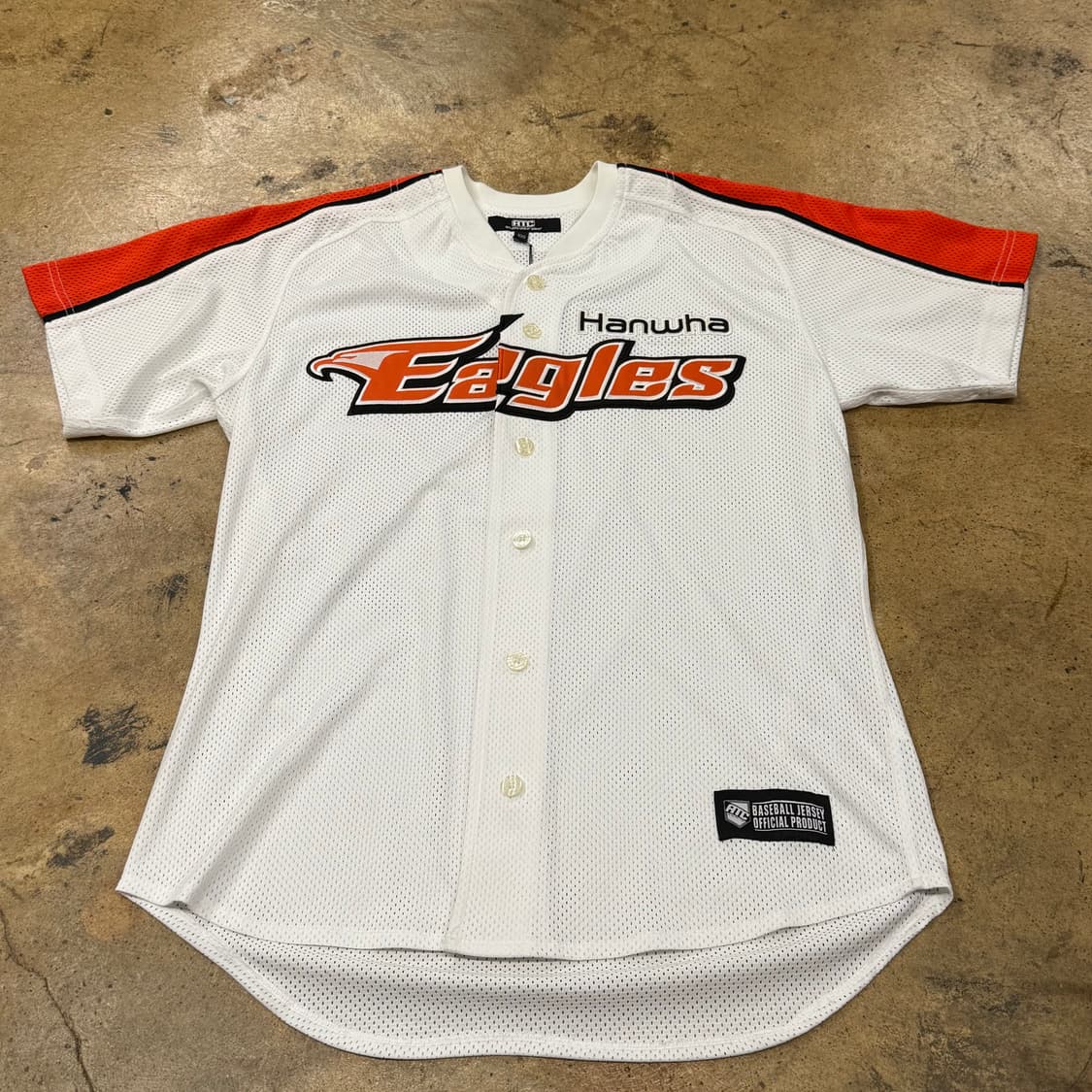 [100] 한화 이글스 야구 유니폼 화이트 b17 상품이미지2