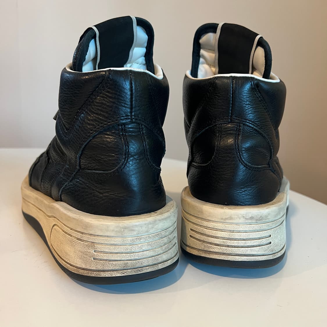 컨버스 x 릭 오웬스 다크쉐도우 터보웨폰 블랙 슈즈 상품이미지3