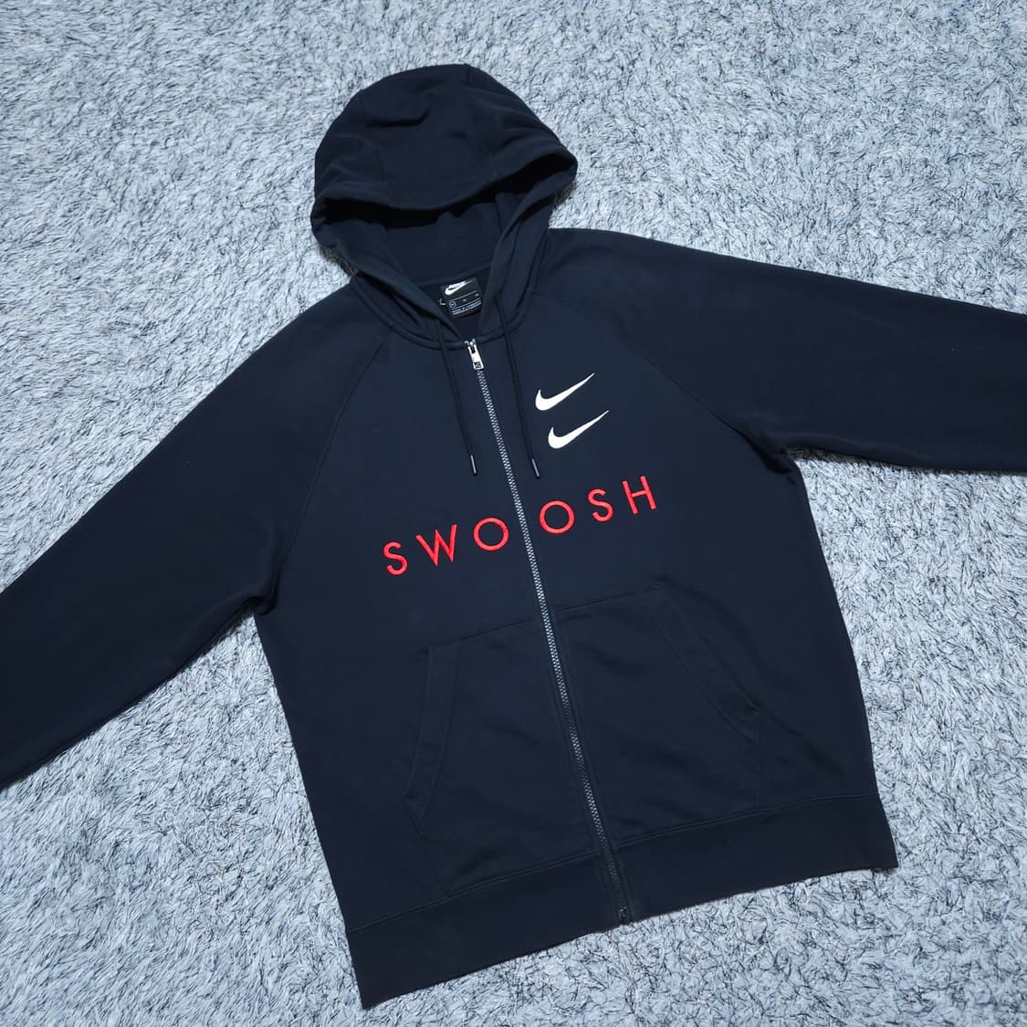 나이키) XL 남자 더블스우시 후드집업 / 왕눈이샵 상품이미지2