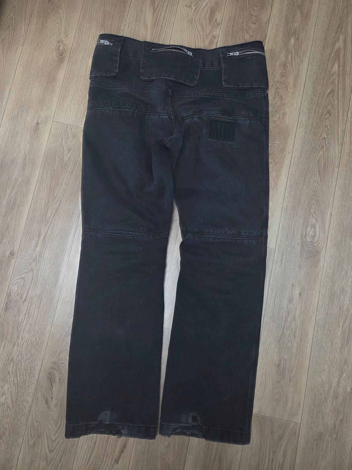 [s] 플라스틱프로덕트 MPa 백 팬츠 (블랙) 상품이미지5