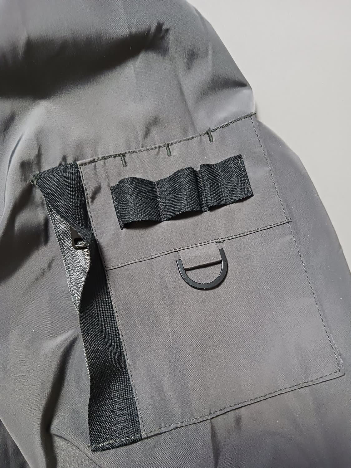 [105] 브룩스힐 그레이 배색 봄버자켓 바람막이 상품이미지5