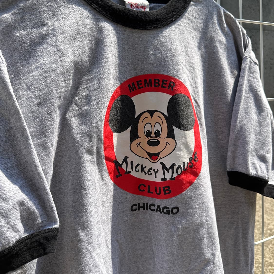 00's disney mickey mouse ringer t shirt 상품이미지2