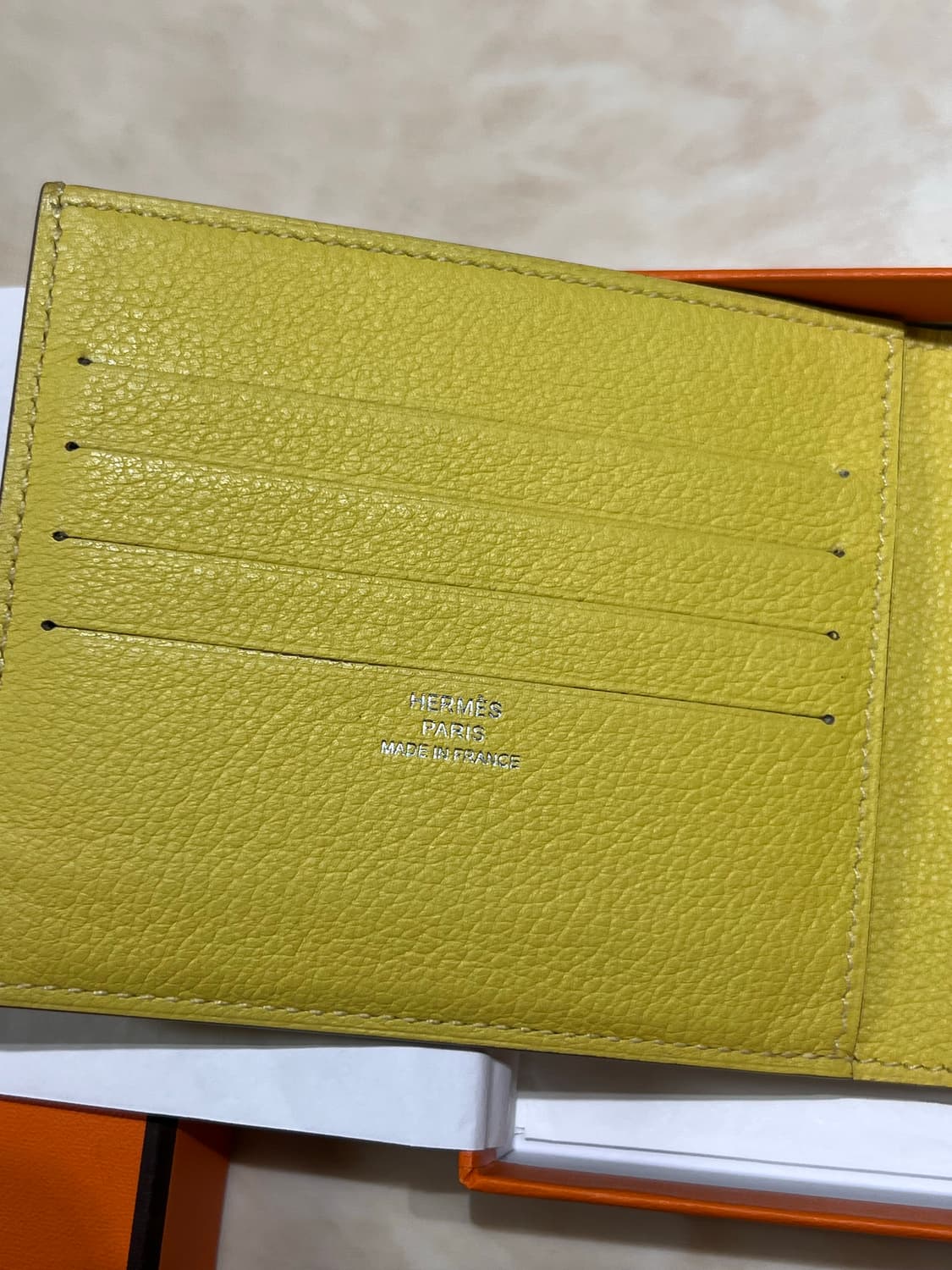 에르메스 반지갑 레몬 상품이미지4