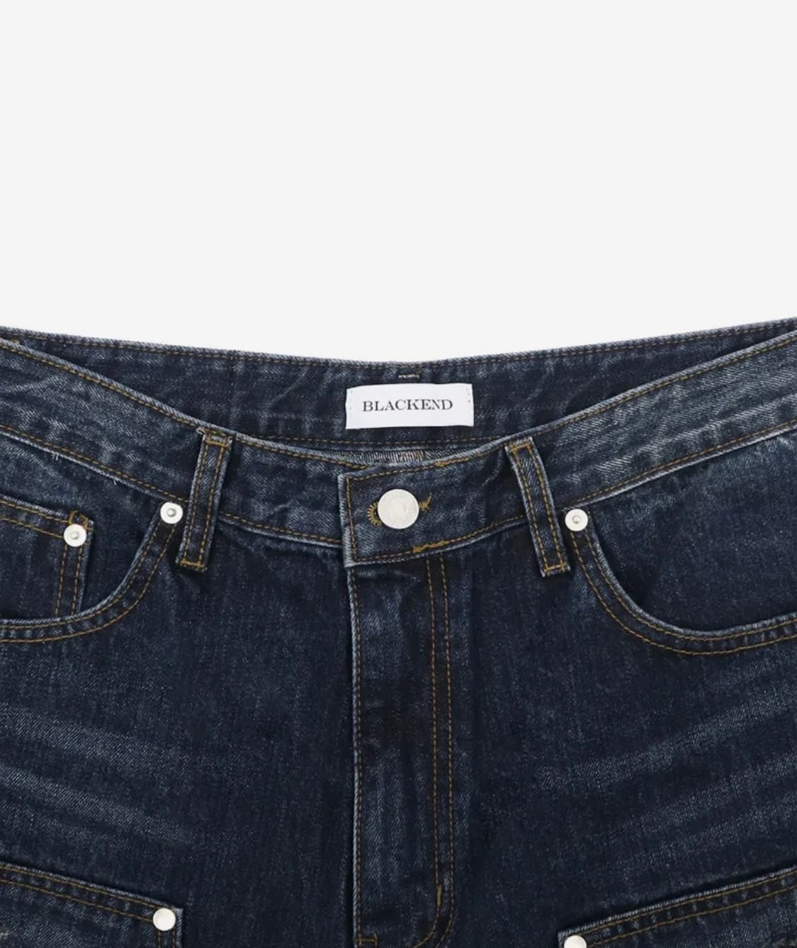 캑터스도넛마켓 카펜터 와이드 데님 상품이미지3