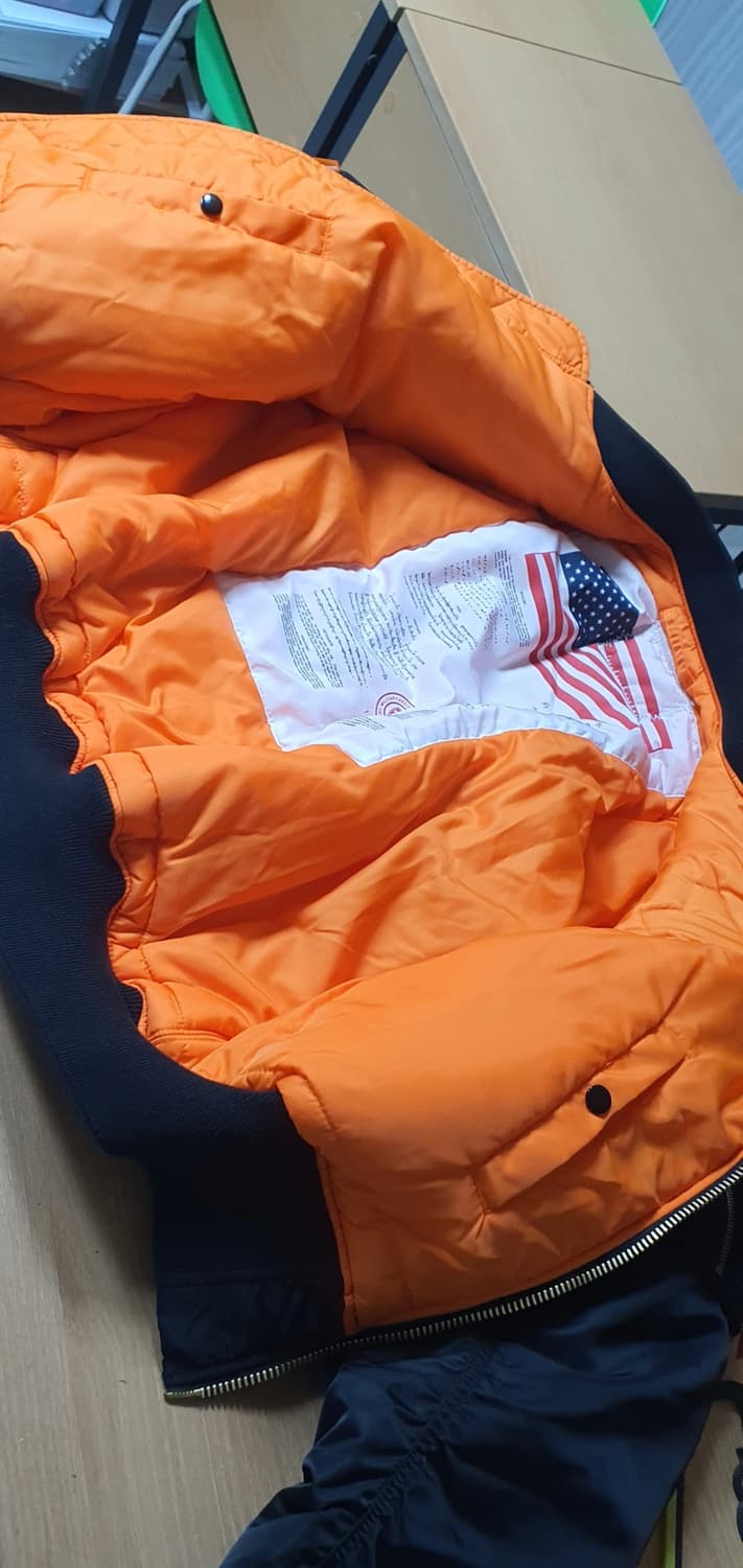 알파인더스트리X라이풀 항공점퍼/자켓 XL 정품S급 상품이미지8