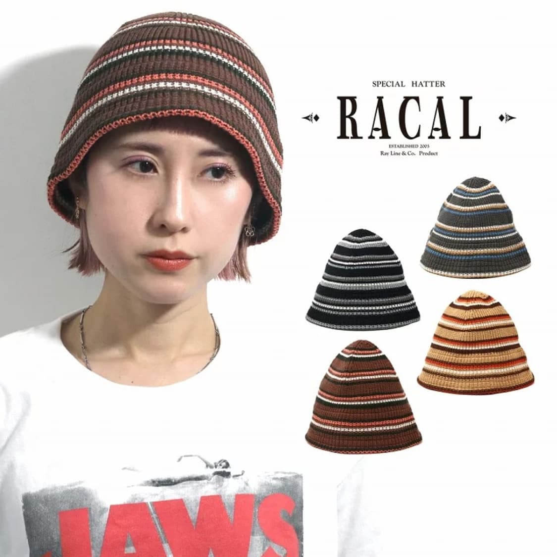 RACAL 라칼 비니 버킷햇 상품이미지1